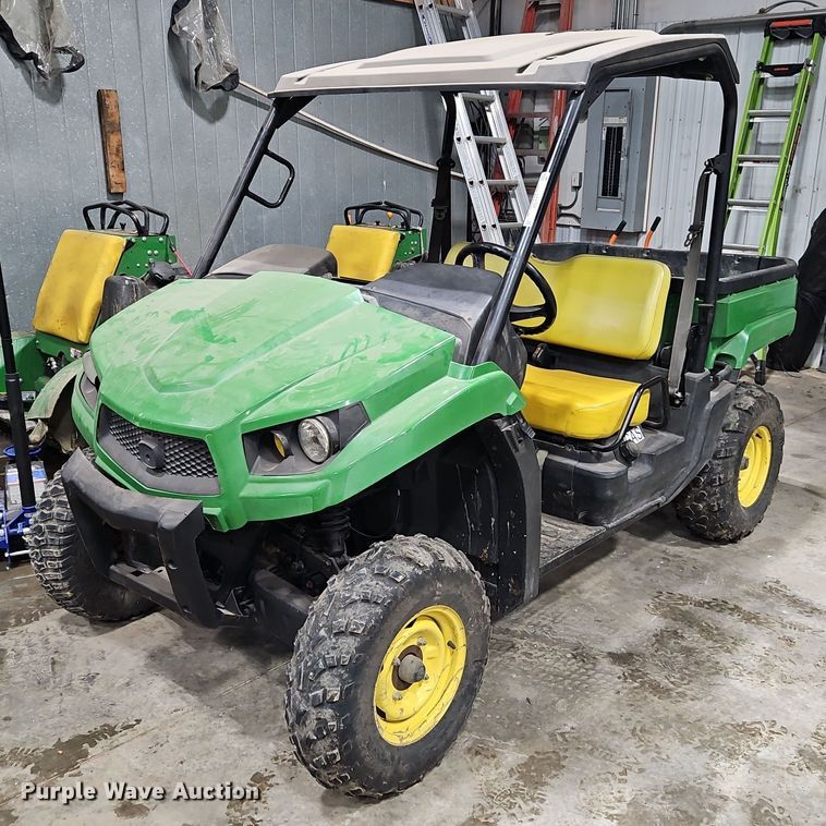 image for item LB9704 2013 John Deere Gator  utility bed pickup truck
