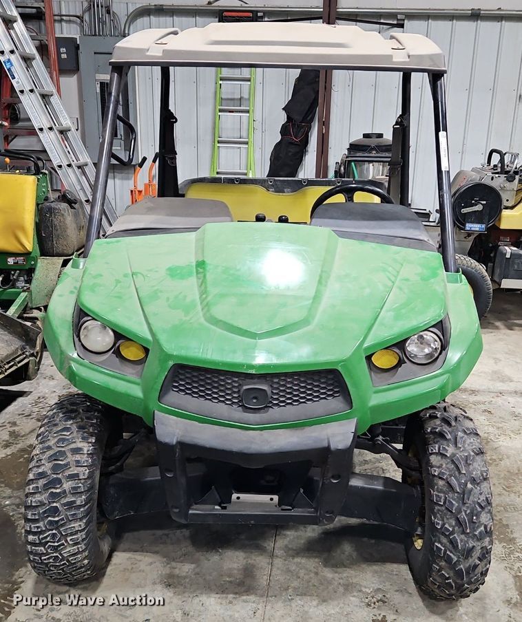 image for item LB9704 2013 John Deere Gator  utility bed pickup truck