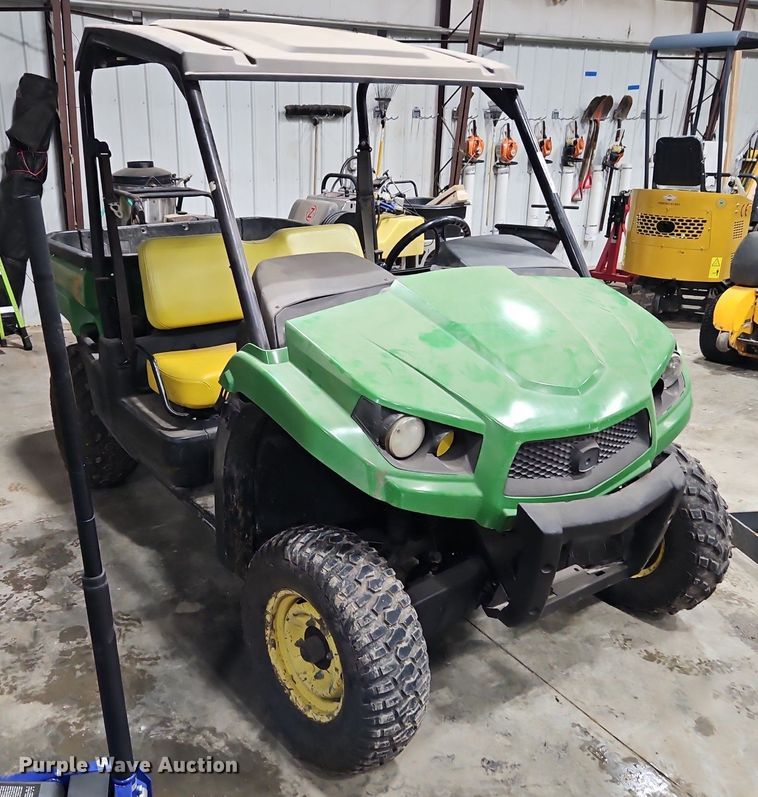 image for item LB9704 2013 John Deere Gator  utility bed pickup truck