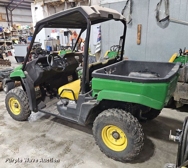 image for item LB9704 2013 John Deere Gator  utility bed pickup truck