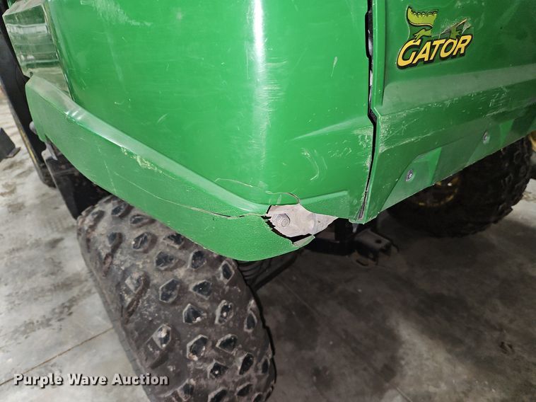 image for item LB9704 2013 John Deere Gator  utility bed pickup truck