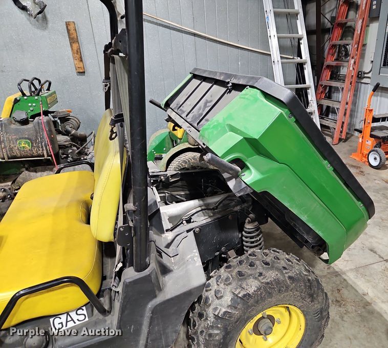 image for item LB9704 2013 John Deere Gator  utility bed pickup truck
