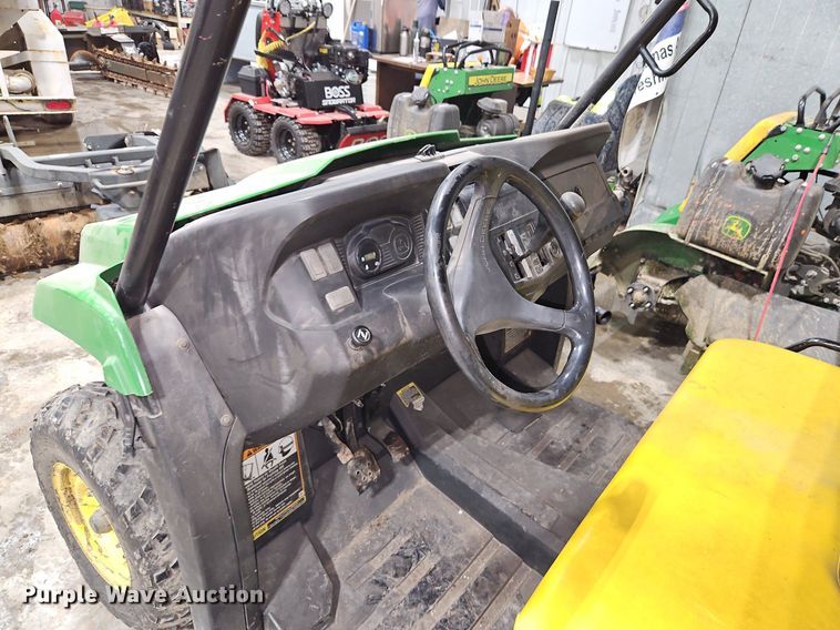 image for item LB9704 2013 John Deere Gator  utility bed pickup truck