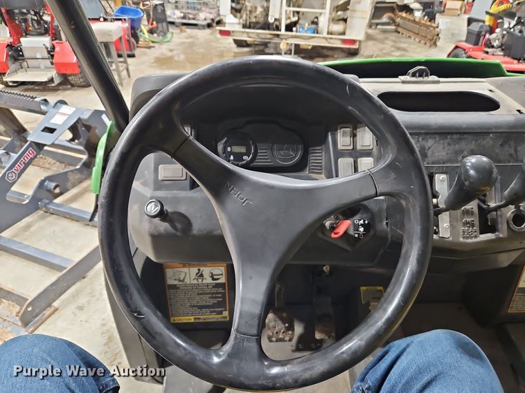 image for item LB9704 2013 John Deere Gator  utility bed pickup truck