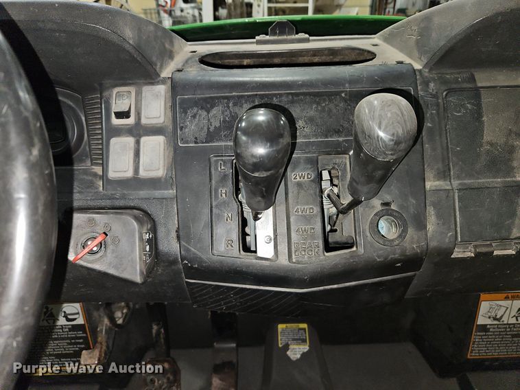 image for item LB9704 2013 John Deere Gator  utility bed pickup truck