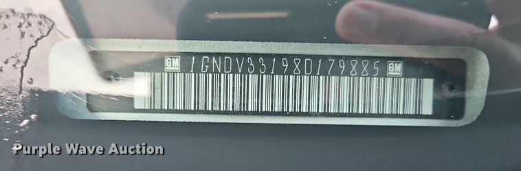 image for item LB9711 2008 Chevrolet Uplander LT  van