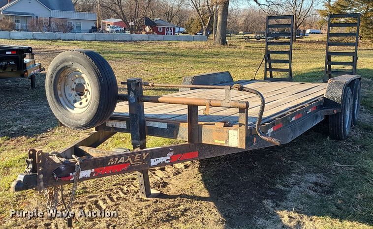 image for item LJ9460 2012 Maxey  equipment trailer