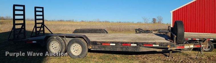 image for item LJ9460 2012 Maxey  equipment trailer