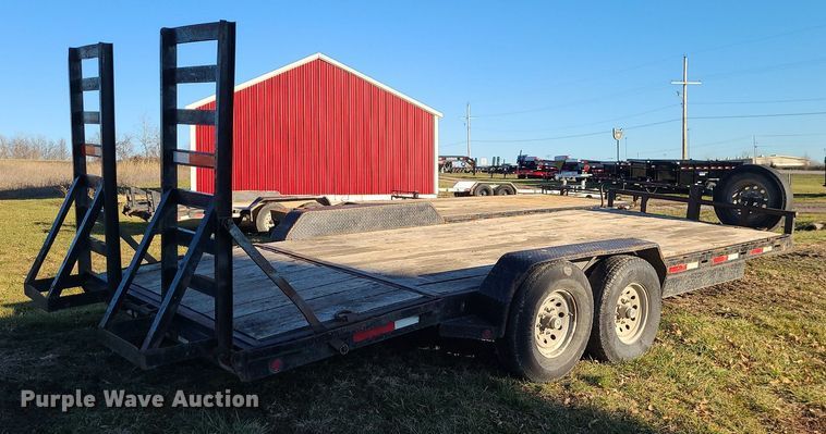 image for item LJ9460 2012 Maxey  equipment trailer