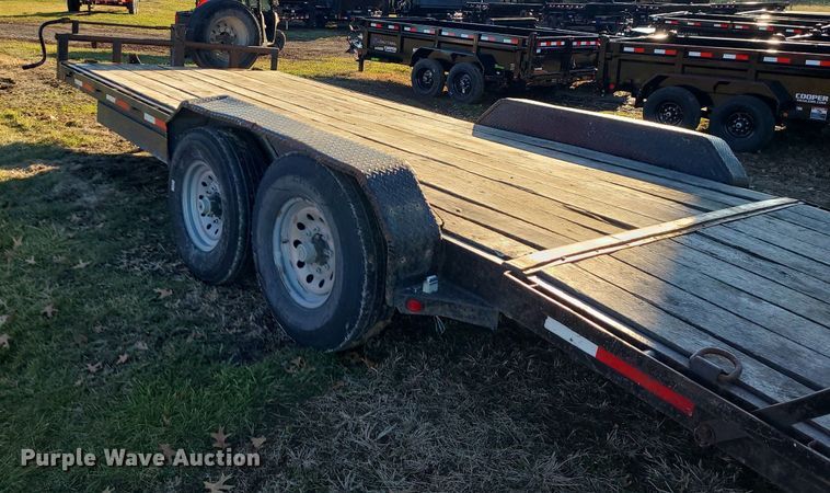 image for item LJ9460 2012 Maxey  equipment trailer