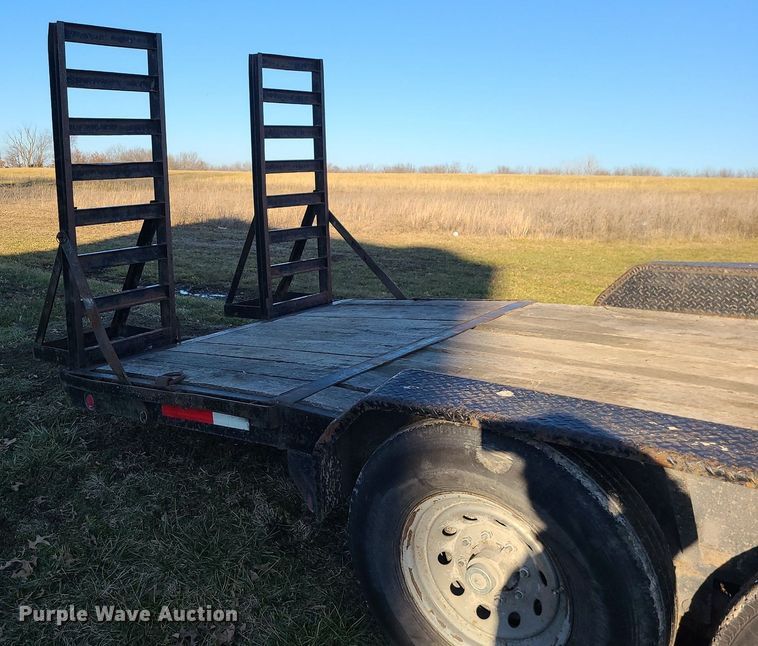 image for item LJ9460 2012 Maxey  equipment trailer