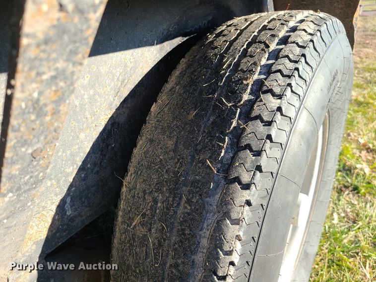 image for item LJ9460 2012 Maxey  equipment trailer