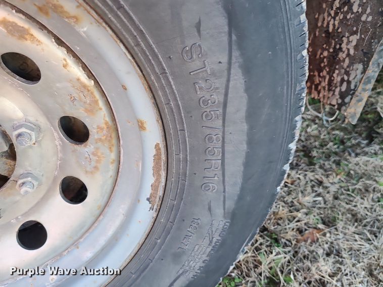 image for item LJ9460 2012 Maxey  equipment trailer