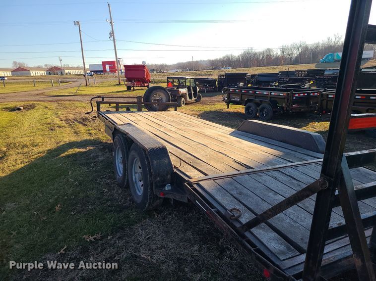image for item LJ9460 2012 Maxey  equipment trailer