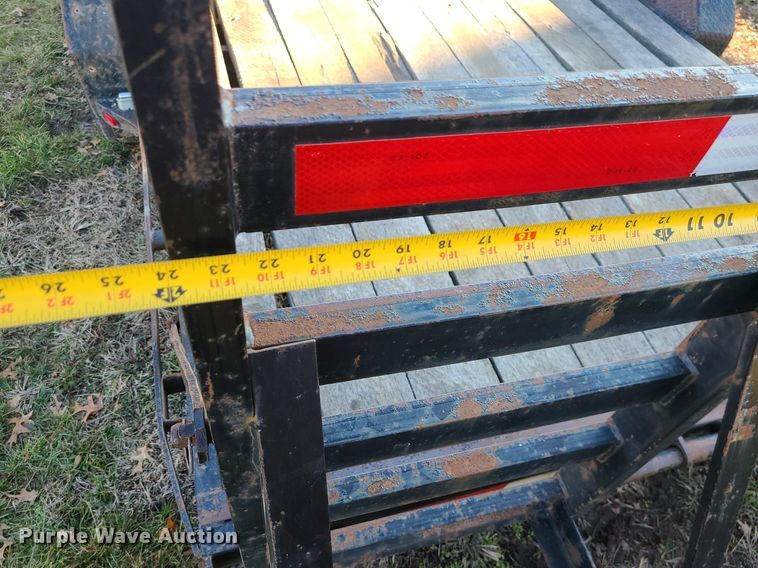 image for item LJ9460 2012 Maxey  equipment trailer