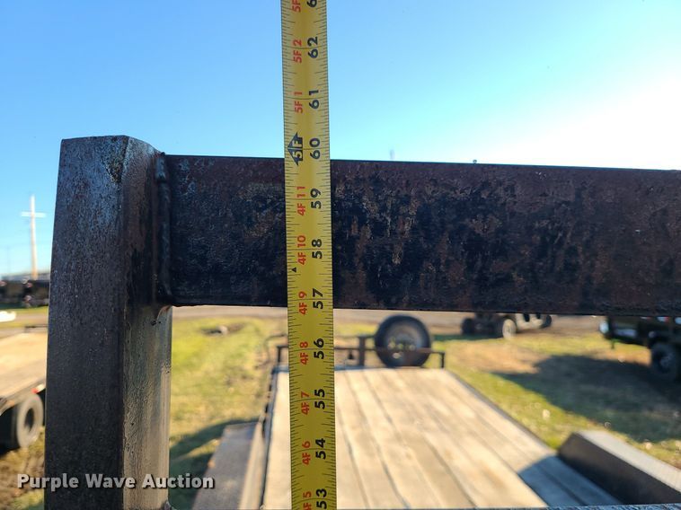 image for item LJ9460 2012 Maxey  equipment trailer