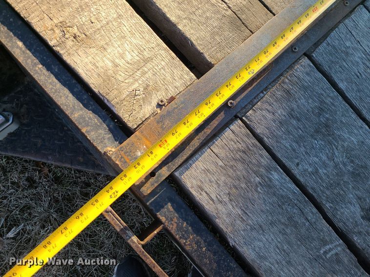 image for item LJ9460 2012 Maxey  equipment trailer