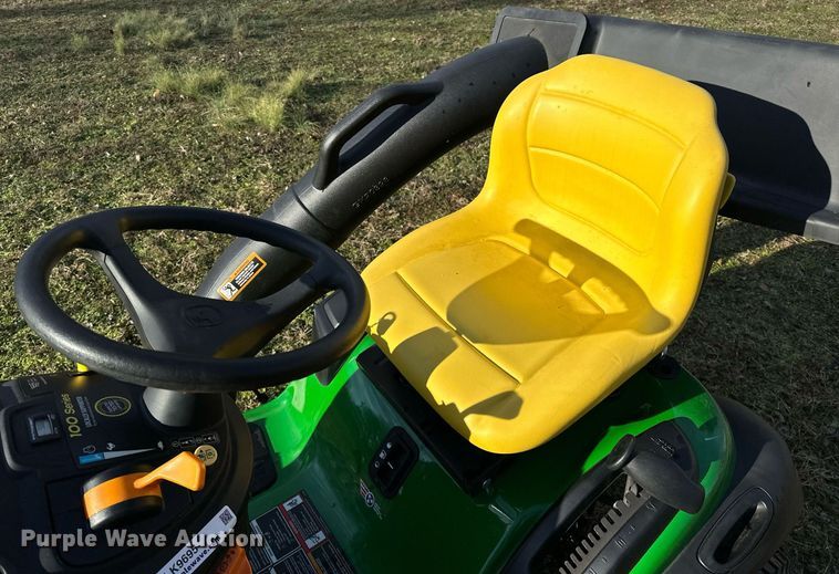 image for item LK9695 2019 John Deere E170  lawn mower
