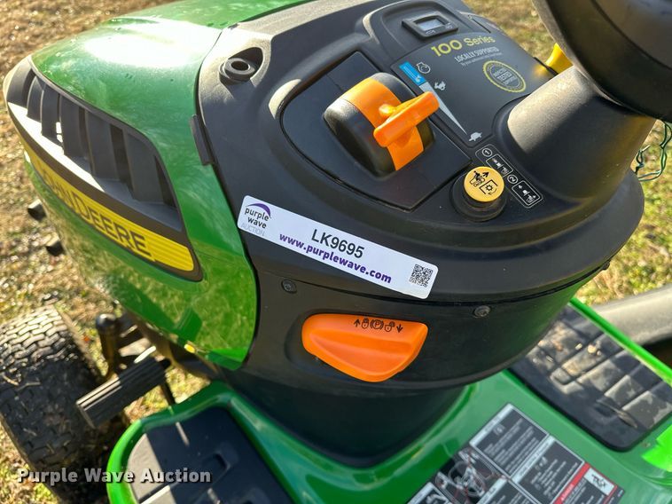 image for item LK9695 2019 John Deere E170  lawn mower