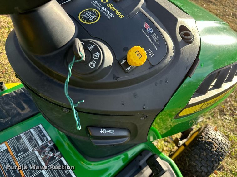 image for item LK9695 2019 John Deere E170  lawn mower