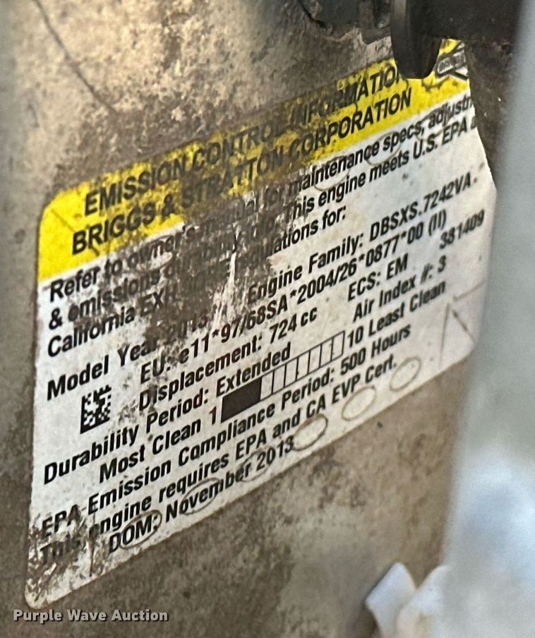 image for item LK9698 Husqvarna RZ5424  ZTR lawn mower