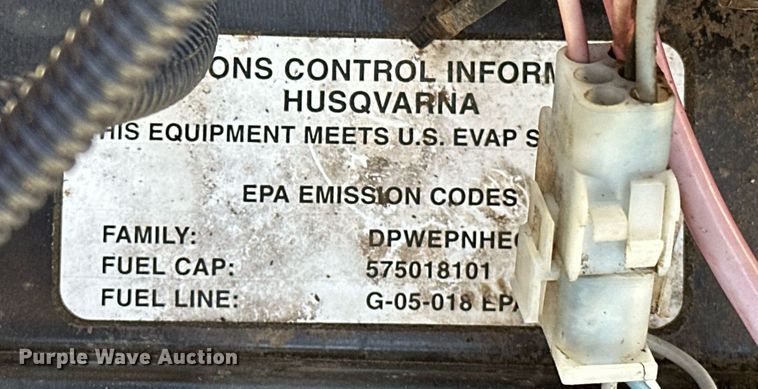 image for item LK9698 Husqvarna RZ5424  ZTR lawn mower