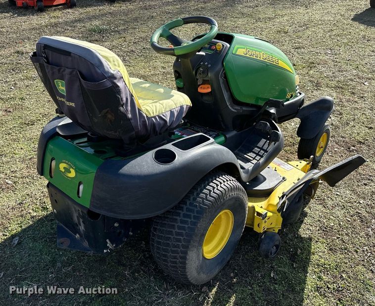 image for item LK9699 John Deere SST18  lawn mower