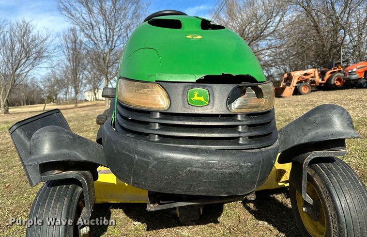 image for item LK9699 John Deere SST18  lawn mower