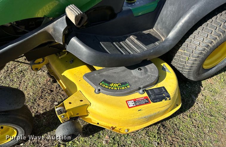 image for item LK9699 John Deere SST18  lawn mower