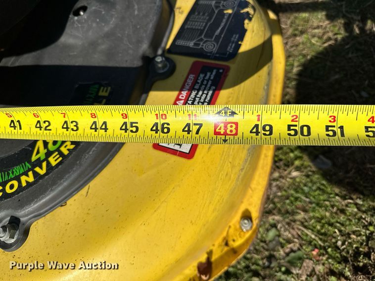 image for item LK9699 John Deere SST18  lawn mower