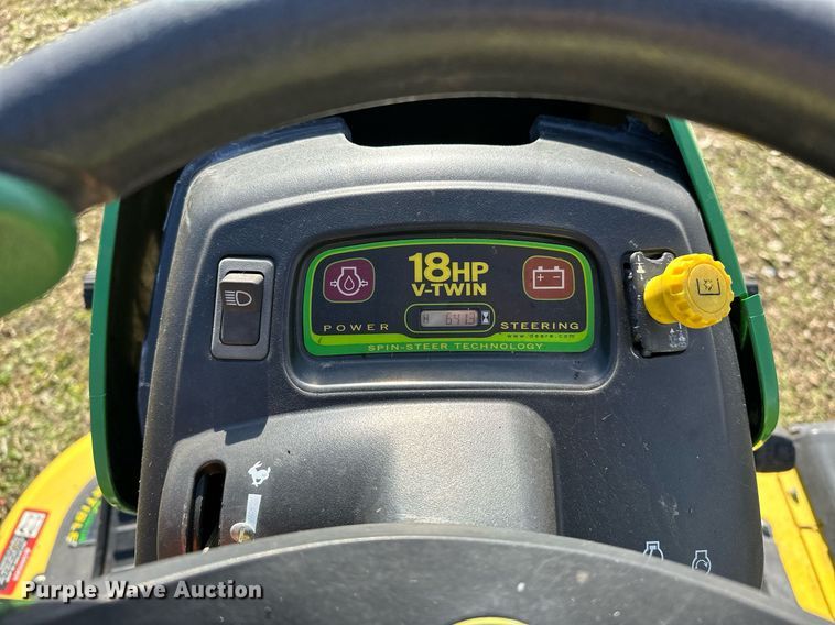 image for item LK9699 John Deere SST18  lawn mower