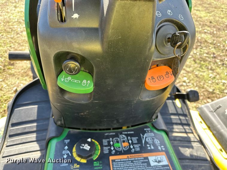image for item LK9699 John Deere SST18  lawn mower