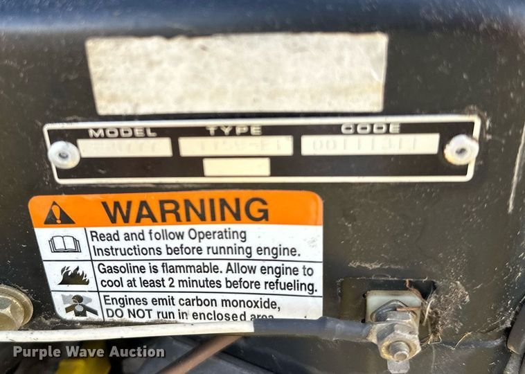 image for item LK9699 John Deere SST18  lawn mower