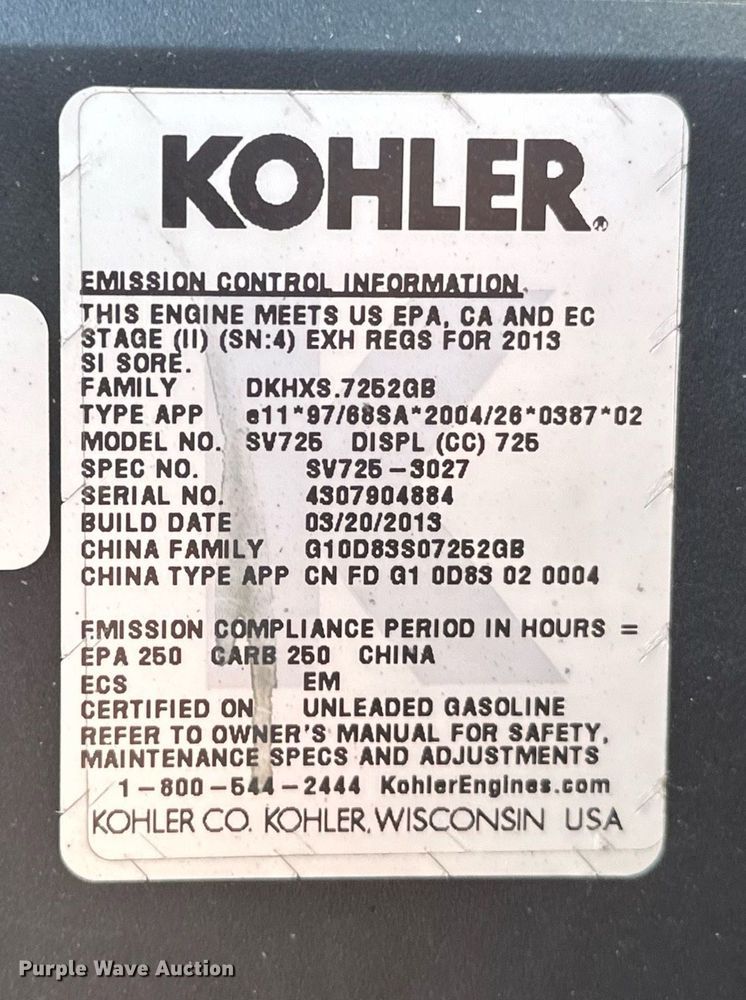 image for item LK9701 Husqvarna YTH20K46  lawn mower