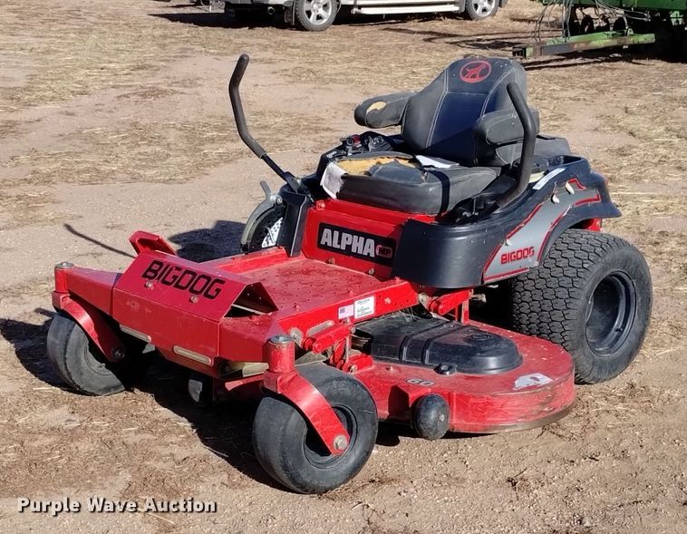 image for item LN9909 Bigdog Alpha MP  ZTR lawn mower
