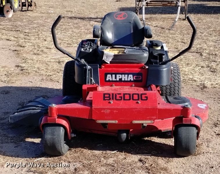 image for item LN9909 Bigdog Alpha MP  ZTR lawn mower