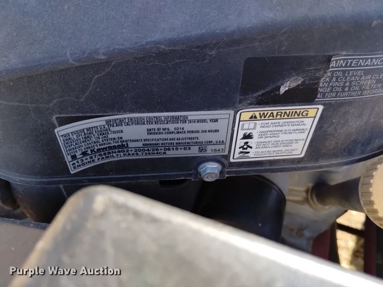 image for item LN9909 Bigdog Alpha MP  ZTR lawn mower