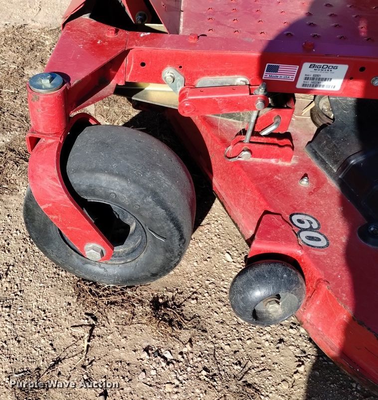 image for item LN9909 Bigdog Alpha MP  ZTR lawn mower