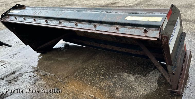 image for item LO9457 Precision Manufacturing  Snow Pro 800 skid steer snow pusher