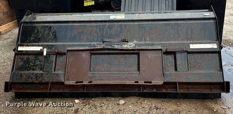 image for item LO9457 Precision Manufacturing  Snow Pro 800 skid steer snow pusher