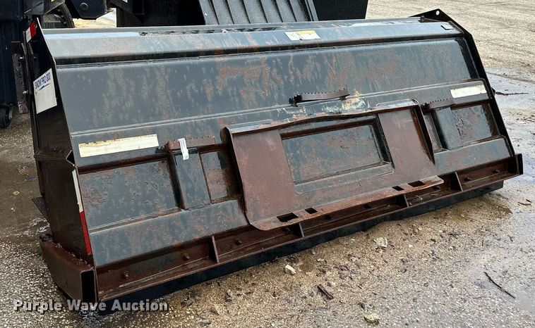 image for item LO9457 Precision Manufacturing  Snow Pro 800 skid steer snow pusher