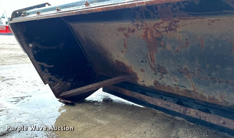 image for item LO9457 Precision Manufacturing  Snow Pro 800 skid steer snow pusher