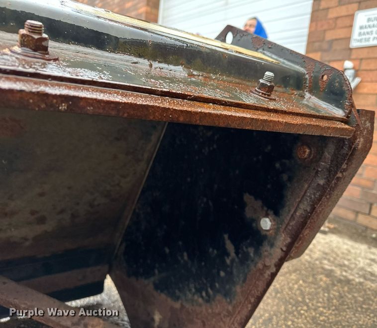 image for item LO9457 Precision Manufacturing  Snow Pro 800 skid steer snow pusher