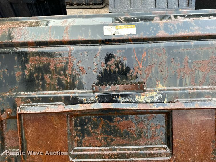 image for item LO9457 Precision Manufacturing  Snow Pro 800 skid steer snow pusher