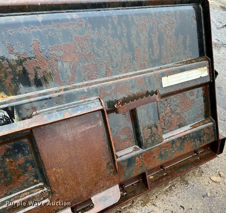 image for item LO9457 Precision Manufacturing  Snow Pro 800 skid steer snow pusher