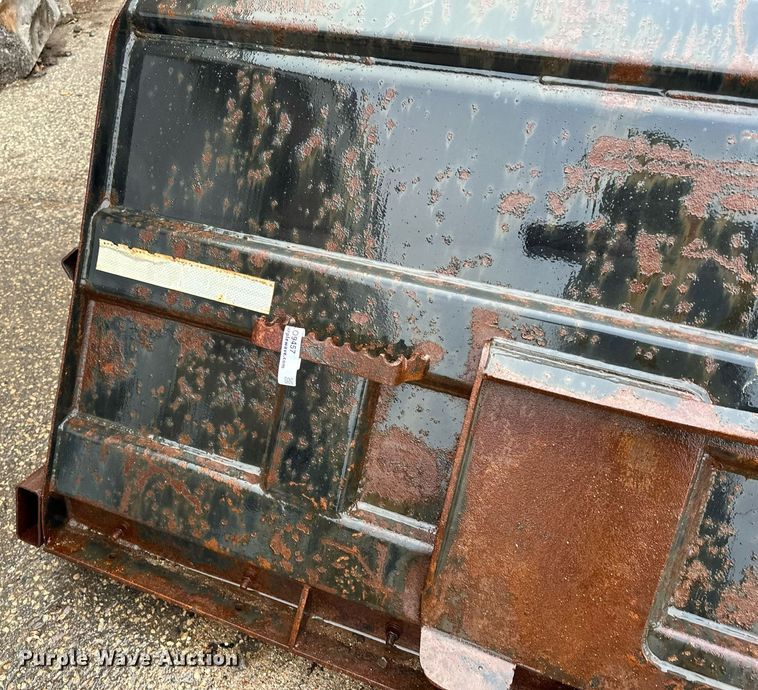 image for item LO9457 Precision Manufacturing  Snow Pro 800 skid steer snow pusher