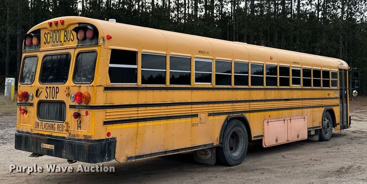 image for item LO9462 2011 Blue Bird All American FE  school bus
