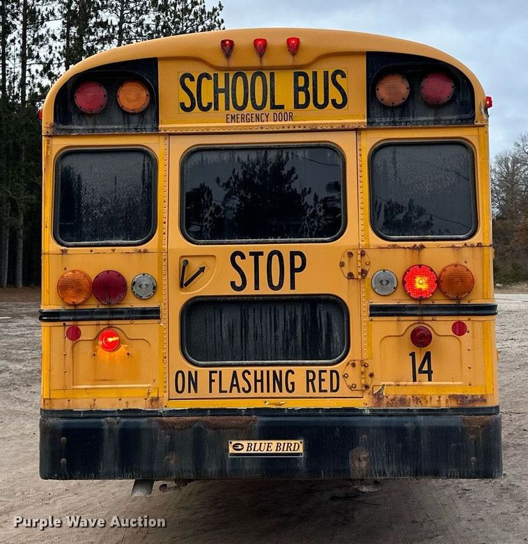 image for item LO9462 2011 Blue Bird All American FE  school bus