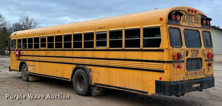 image for item LO9462 2011 Blue Bird All American FE  school bus