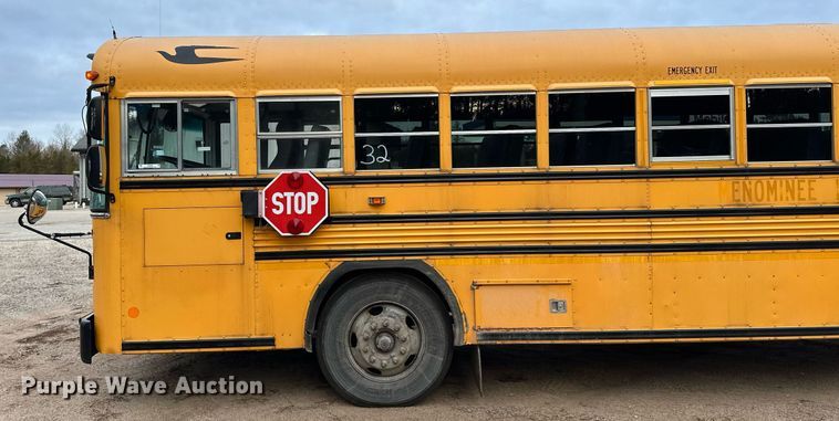 image for item LO9462 2011 Blue Bird All American FE  school bus